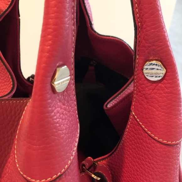 Bruno Magli Pink Fuchsia Leather Bag - Picture 4 of 12